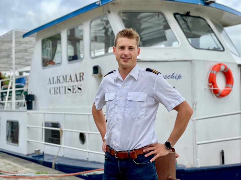Kapitein van Alkmaar Cruises voor boot